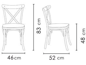 صندلی تونت مدل N604W نظری